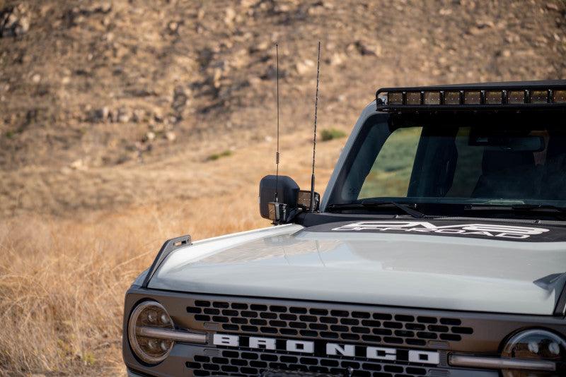 DV8 Offroad 2021 Ford Bronco A Pillar Dual Light Pod Drop Mounts - Corvette Realm