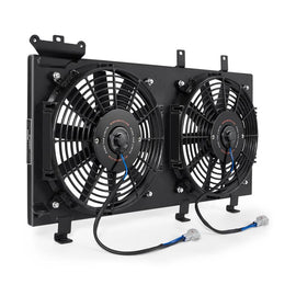 Mishimoto 01-07 Subaru WRX/STI PNP Aluminum Fan Shroud Black - Corvette Realm