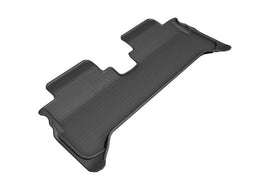 3D MAXpider 2017-2020 Chevrolet Bolt Ev Kagu 2nd Row Floormats - Black - Corvette Realm