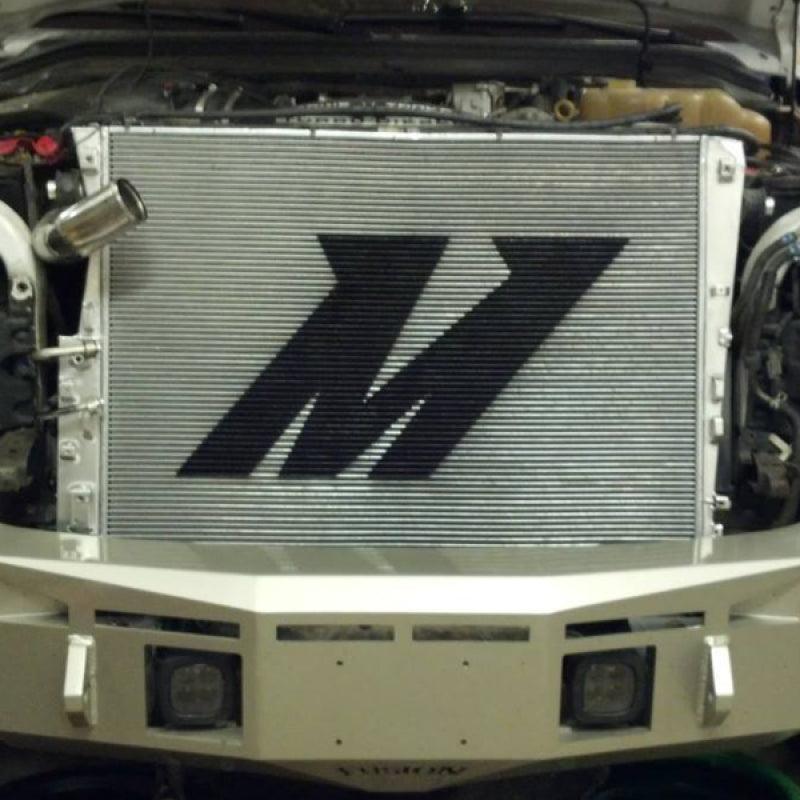 Mishimoto 08-10 Ford 6.4L Powerstroke Radiator - Version 2 - Corvette Realm