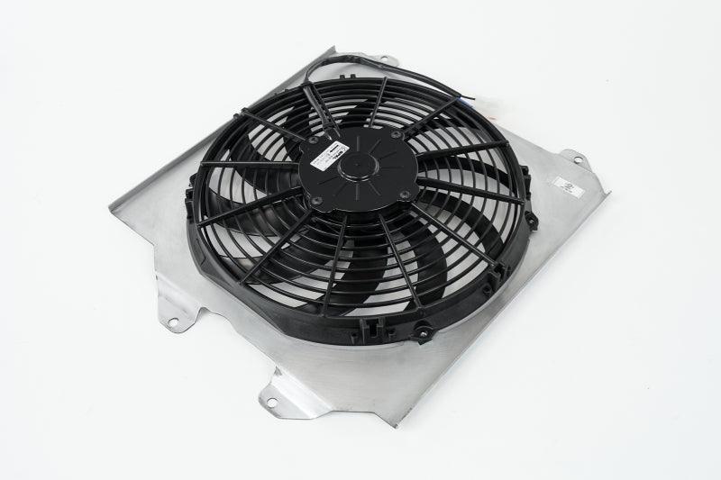 CSF 92-00 Honda Civic All-Aluminum Fan Shroud w/12in SPAL Fan - Corvette Realm