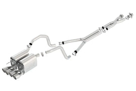 Borla 05-08 C6 Corvette Coupe/Conv 6.0L/6.2L 8cyl 4spd/6spd RWD S-Type II Catback Exhaust