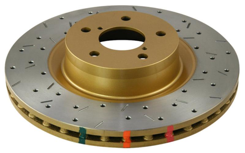 DBA 7/90-96 Turbo/6/89-96 Non-Turbo 300ZX Rear Drilled & Slotted 4000 Series Rotor - Corvette Realm