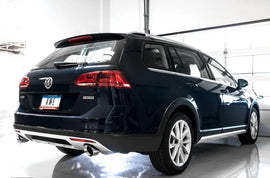 AWE Tuning VW MK7 Golf Alltrack/Sportwagen 4Motion Touring Edition Exhaust - Polished Silver Tips - Corvette Realm