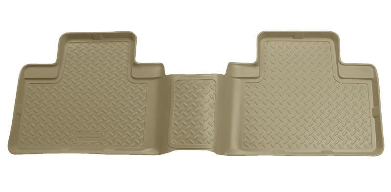 Husky Liners 01-06 Toyota Sequoia Classic Style 2nd Row Tan Floor Liners (One Piece Unit) - Corvette Realm