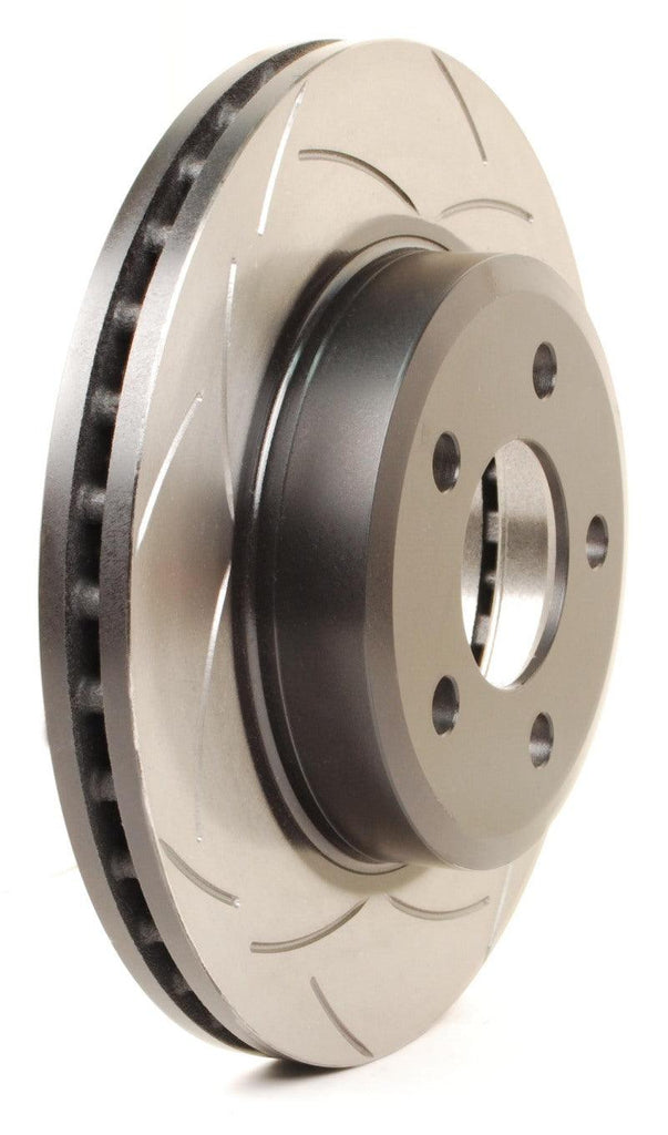 DBA 90-01 Integra / 93-05 Civic Front Slotted Street Series Rotor (4 Lug Only) - Corvette Realm