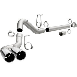 MagnaFlow 08-17 Ford F-250/F-350/F-450 4.6L/6.7 DPF-Back SS 4in Dual Single Passenger Side Rear Exit - Corvette Realm