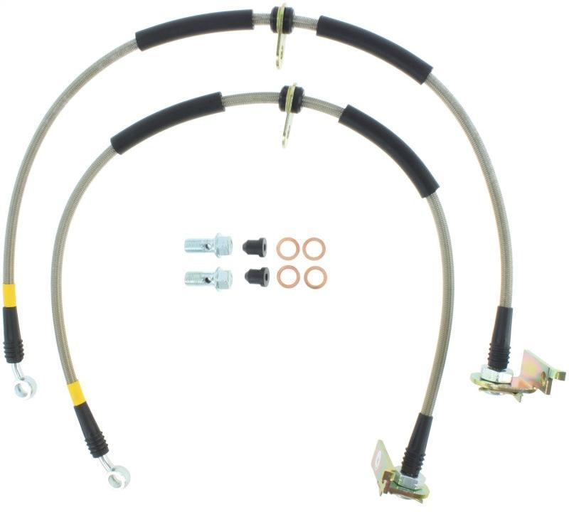 StopTech Stainless Steel Front Brake lines for Mazda 6 - Corvette Realm