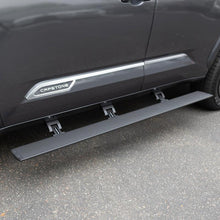 Load image into Gallery viewer, Go Rhino 23-24 Toyota Sequoia Sport Utility (Ex. Hybrid) E1 Electric Running Board Kit - Text. Black - Corvette Realm