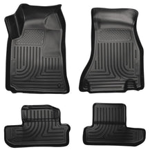 Load image into Gallery viewer, Husky Liners 08-12 Dodge Challenger WeatherBeater Combo Black Floor Liners - Corvette Realm