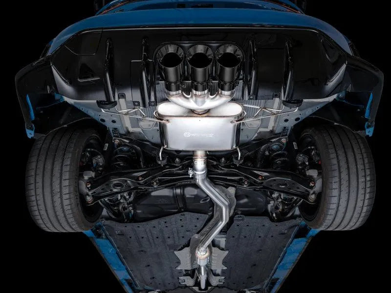AWE Tuning 2023 Honda Civic Type R FL5 Touring Edition Exhaust w/ Triple Diamond Black Tips - Corvette Realm