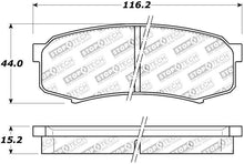 Load image into Gallery viewer, StopTech Street Brake Pads - Rear - Corvette Realm