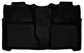 Husky Liners 07-13 Chevy Silverado 1500/2500HD Crew Cab PU Weatherbeater Black 2nd Seat Floor Liner - Corvette Realm