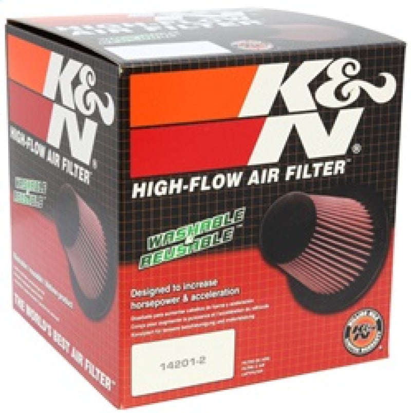 K&N Universal Clamp-On Air Filter 6in FLG / 7-1/2in B / 5-1/8in T / 4in H