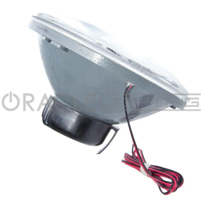 Oracle Pre-Installed Lights 5.75 IN. Sealed Beam - Red Halo - Corvette Realm