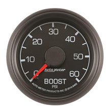 Load image into Gallery viewer, Autometer Factory Match Ford 52.4mm Mechanical 0-60 PSI Boost Gauge - Corvette Realm