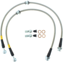 Load image into Gallery viewer, StopTech 00-06 Nissan Sentra SE-R Stainless Steel Rear Brake Lines - Corvette Realm