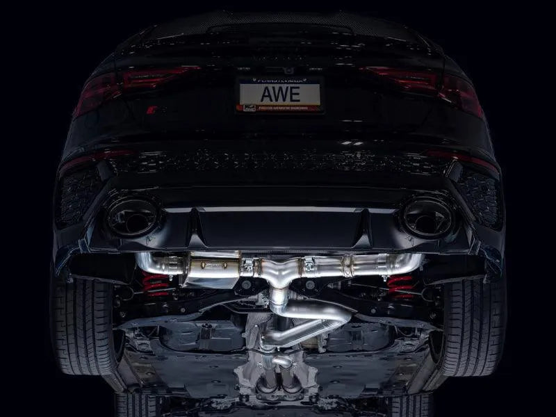AWE Tuning Audi 22-23 8Y RS3 Cat-Back SwitchPath Exhaust (No Tips) - Corvette Realm