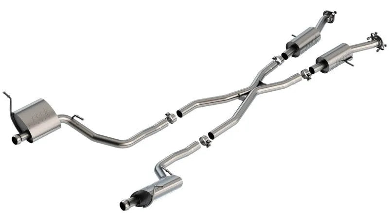 Borla 14-21 Jeep Grand Cherokee High Altitude/Summit 3.6L V6 2/4WD 2.25in S-Type Cat-back Exhaust