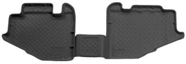 Husky Liners 97-05 Jeep Wrangler Classic Style 2nd Row Black Floor Liners - Corvette Realm