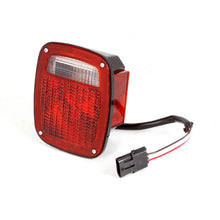 Load image into Gallery viewer, Omix Right Black Tail Lamp 91-97 YJ TJ Wrangler