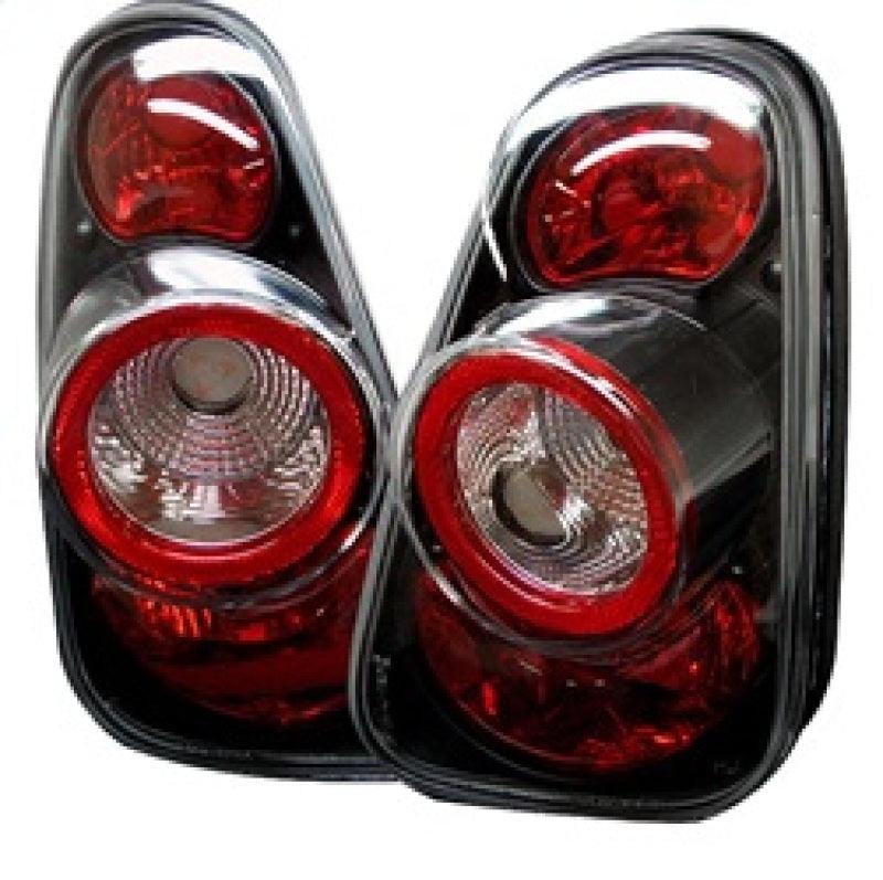 Spyder Mini Cooper 02-06/Cooper Convertibles 05-08 Euro Style Tail Lights Black ALT-YD-MC02-BK - Corvette Realm