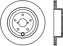 Load image into Gallery viewer, StopTech 08+ Subaru STI (Will Not Fit 05-07) Slotted &amp; Drilled Sport Brake Rotor - Corvette Realm