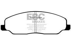 EBC 05-10 Ford Mustang 4.0 Bluestuff Front Brake Pads - Corvette Realm