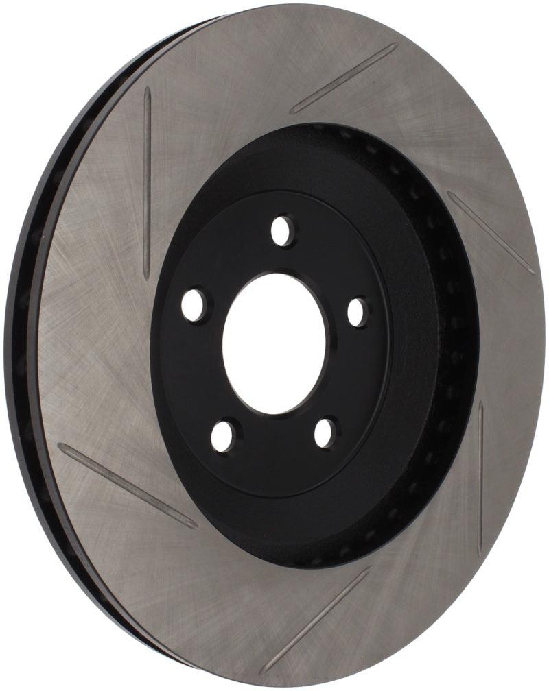 StopTech Power Slot 94-04 Ford Mustang Front Left Slotted Rotor - Corvette Realm