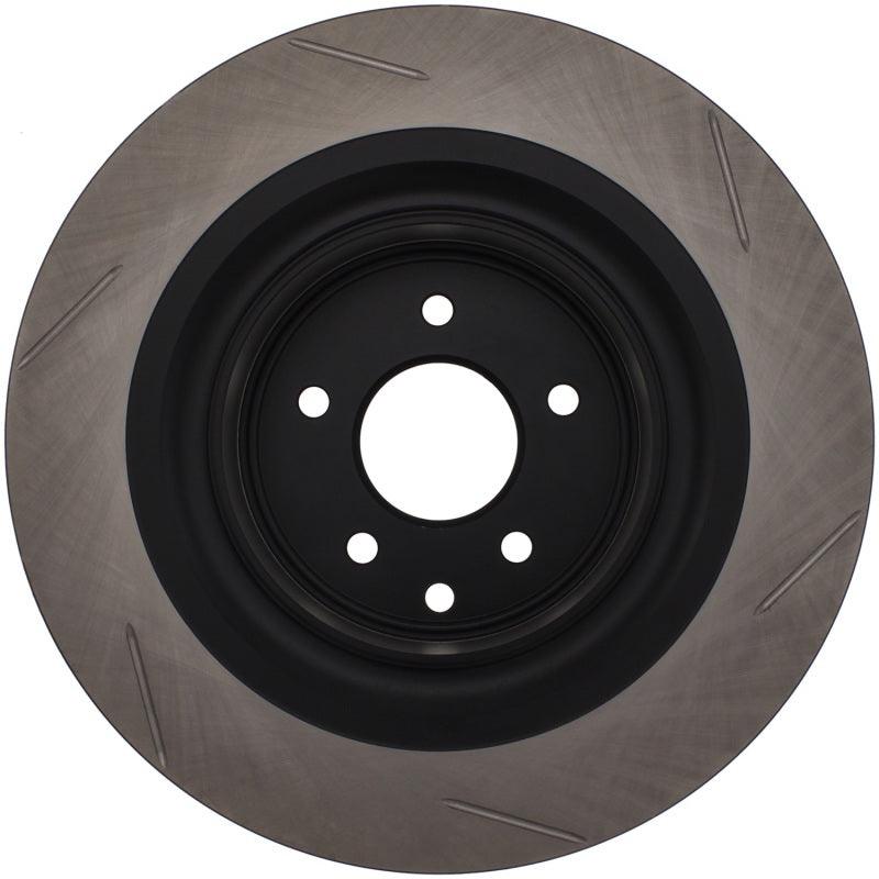 StopTech Power Slot Nissan 370z / Infiniti G37 SportStop Slotted Rear Right Rotor - Corvette Realm