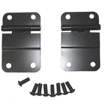 Load image into Gallery viewer, Rugged Ridge 76-86 Jeep CJ Black Lower Tailgate Hinge Set - Corvette Realm