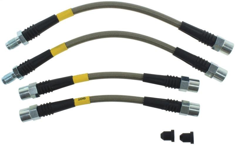 StopTech Audi Rear Stainless Steel Brake Line Kit - Corvette Realm