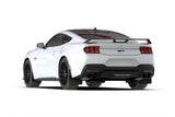Rally Armor 2024+ Ford Mustang Black UR Mud Flap w/ Red Logo