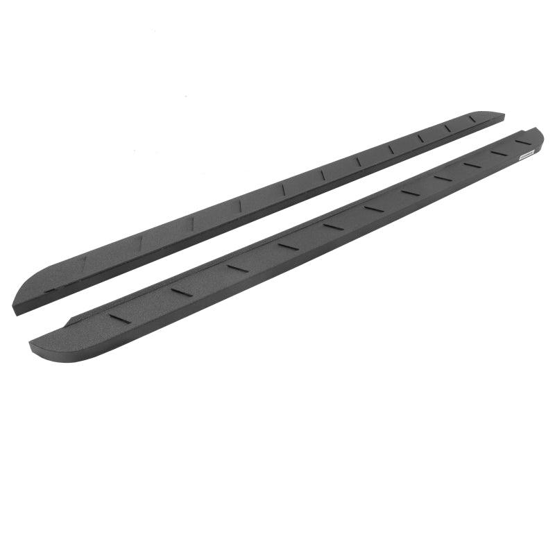 Go Rhino RB10 Slim Running Boards - Universal 80in. - Tex. Blk - Corvette Realm