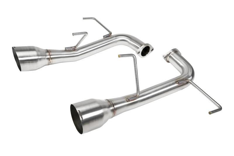 Perrin 22-23 Subaru WRX Dual Single Tip 304SS Axle Back Exhaust - Corvette Realm