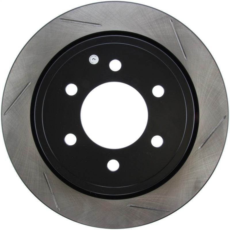 StopTech 12-19 Ford F-150 (w/Manual Parking Brake) Slotted Sport Brake Rotor - Corvette Realm