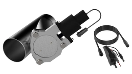 QTP 3.5in Bolt-On QTEC Electric Cutout Valve - Single