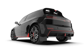Rally Armor 2025+ Hyundai Ioniq 5 N Black Mud Flap w/ Metallic Black Logo - Corvette Realm