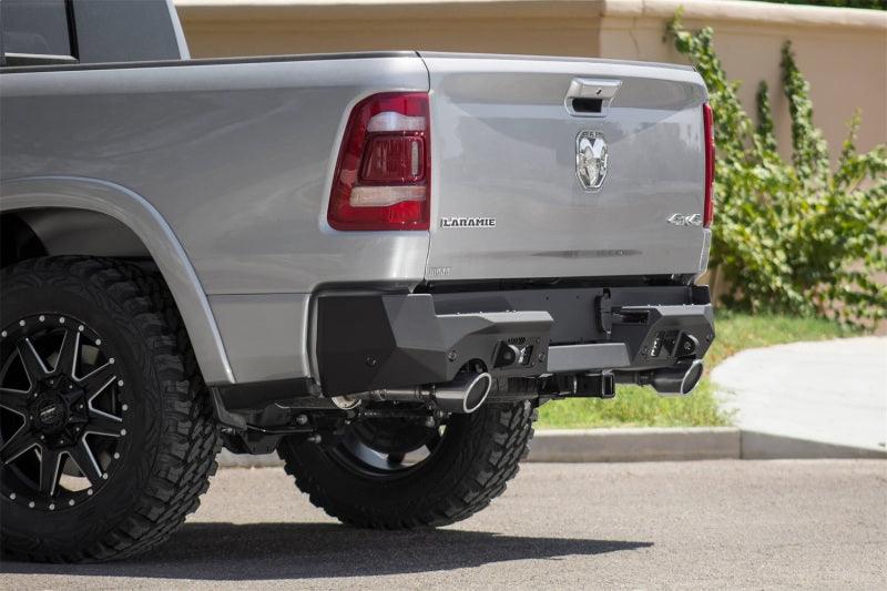 Addictive Desert Designs 2019 Ram 1500 Hammer Stealth Fighter Rear Bumper w/ 6 Sensor Cutouts - Corvette Realm