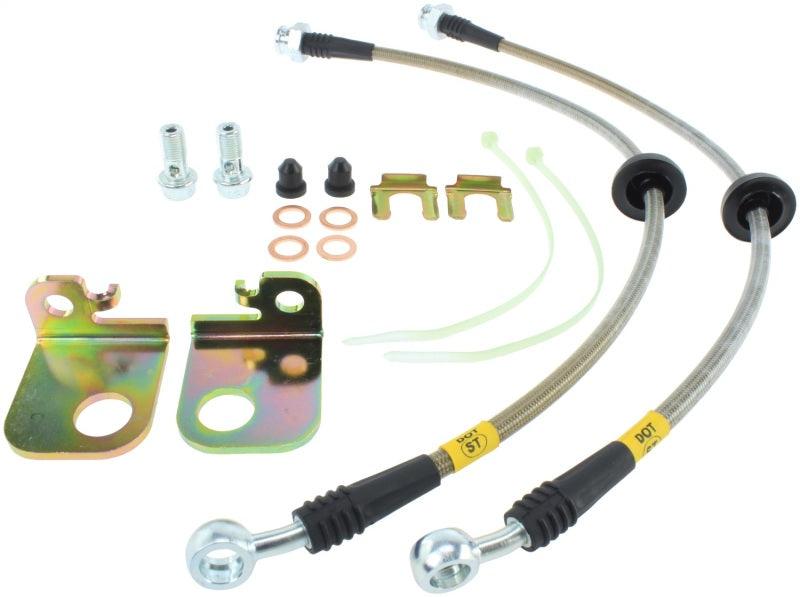 StopTech 05-06 Pontiac GTO SS Front Brake Line Kit - Corvette Realm