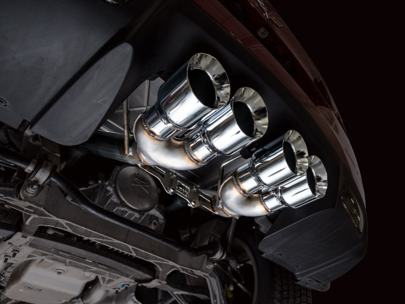 AWE Tuning 05-07 C6 Chevrolet Corvette 6.0L Track Edition Axleback Exhaust w/ Chrome Silver Tips
