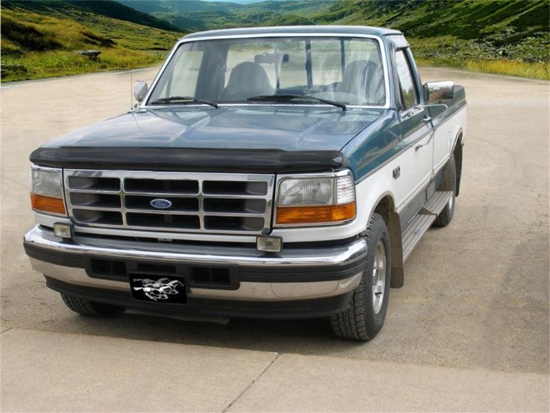 Stampede 1992-1996 Ford F-250 Vigilante Premium Hood Protector - Smoke - Corvette Realm