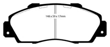 Load image into Gallery viewer, EBC 97-01 Acura Integra Type R Bluestuff Front Brake Pads - Corvette Realm