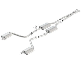 Borla 15-23 Dodge Charger 3.6L V6 S-Type Cat Back Exhaust (Uses Factory Valence)