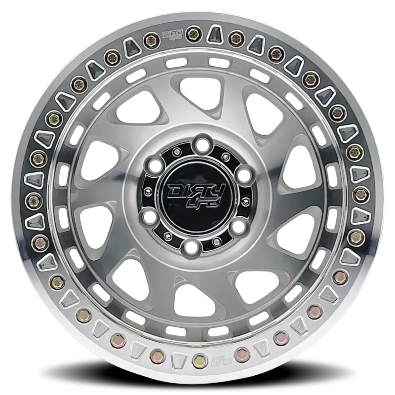 Dirty Life 9313 Enigma Race 17x9 / 8x170 BP / -12mm Offset / 125.2mm Hub Machined Wheel