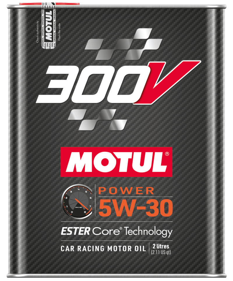 Motul 2L 300V Power 5W30 - Corvette Realm