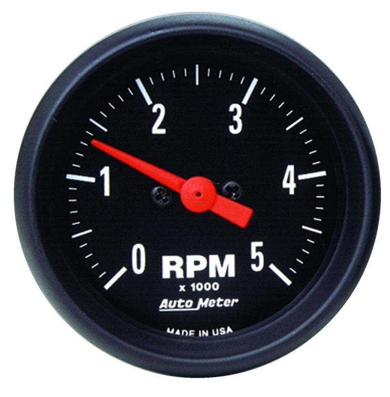 Autometer Z-Series 52mm 5000RPM In-Dash Tachometer - Corvette Realm