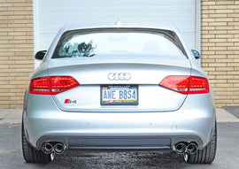 AWE Tuning Audi B8 / B8.5 S4 3.0T Touring Edition Exhaust - Chrome Silver Tips (90mm) - Corvette Realm