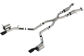 Borla 21-25 Dodge Durango SRT Hellcat 6.2L V8 AWD S-Type Cat-Back Exhaust System - Black Chrome Tips