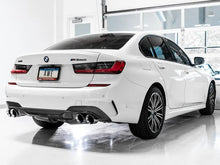 Load image into Gallery viewer, AWE Tuning 2019+ BMW M340i (G20) Non-Resonated Touring Edition Exhaust - Quad Chrome Silver Tips - Corvette Realm